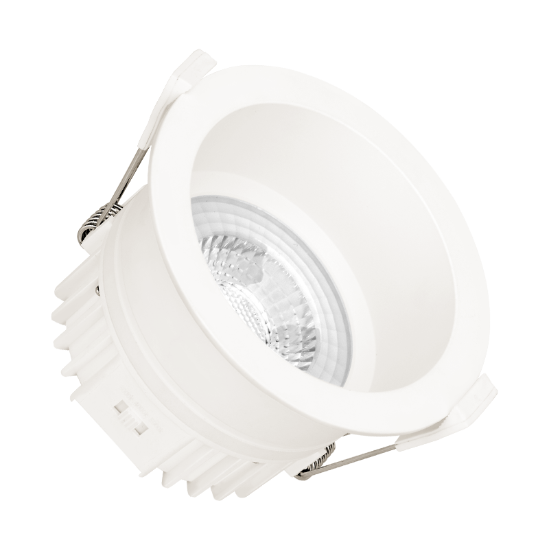 8w, anti-glare downlight, UGR<19, IC-4, IP20 downlight, Triac dimmable, 3 CCT changeable with flex and plug